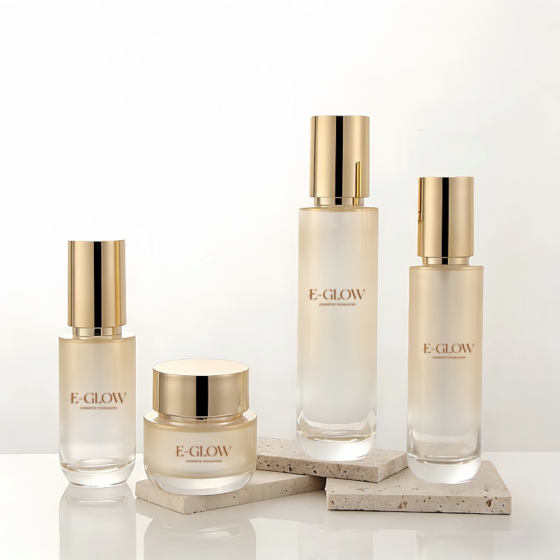Luxury Skincare Packaging - 【Logo Custom】1Pcs Gradual Gold 50g Cream