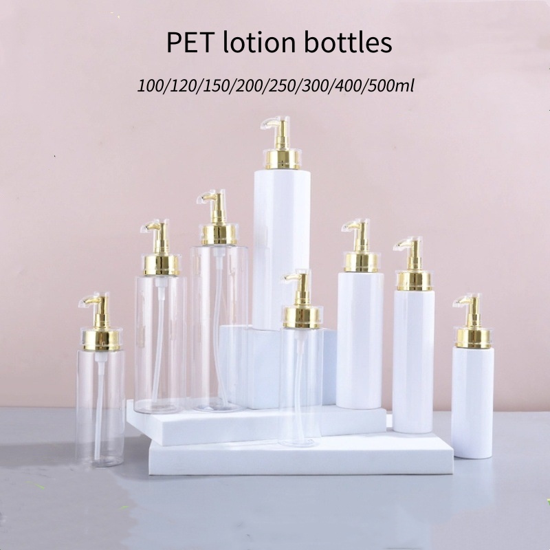 Luxury Skincare Packaging - 10/20pcs 100-500ml PET Lotion Bottle With