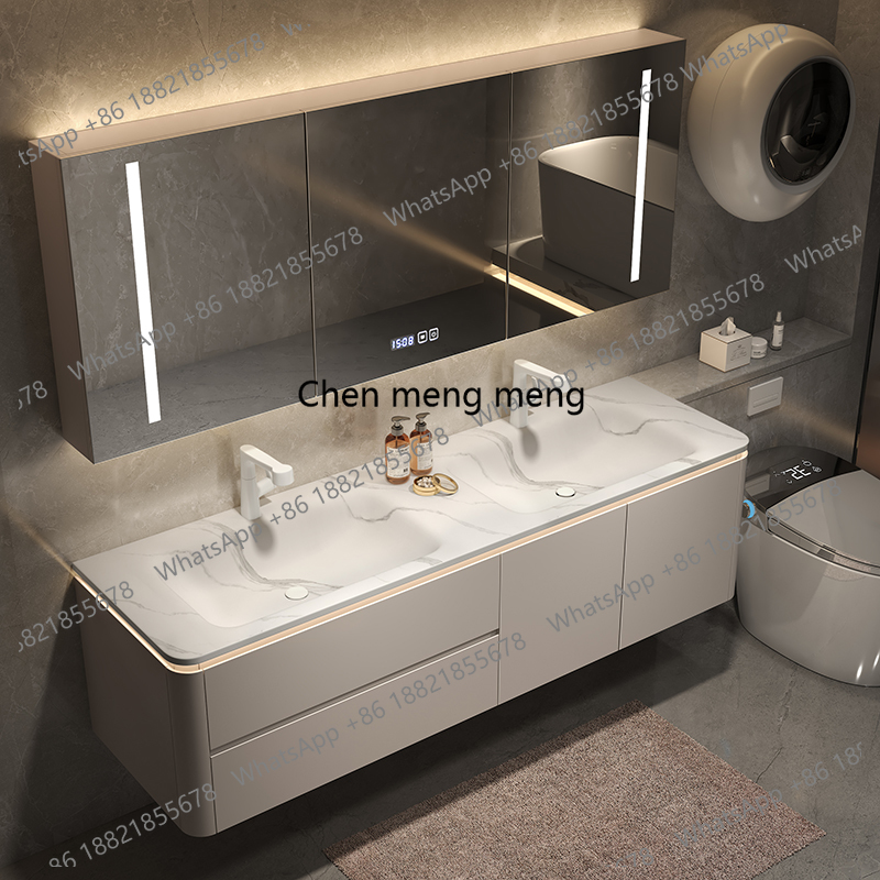 Luxury Skincare Accessories - Light Luxury Modern Bathroom Cabinet Mirror