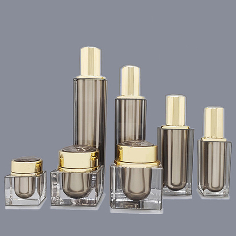 Cao Cấp Acrylic Vàng Kem Đựng  - đánh giá và giá Luxury Skincare Packaging