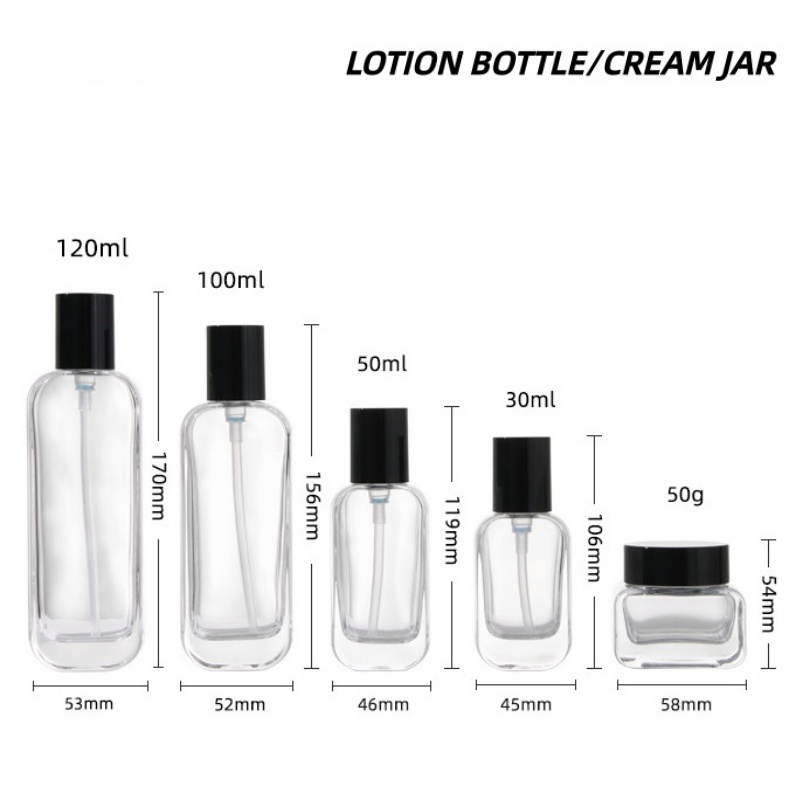【Logo Custom】1Pcs Luxury Clear - đánh giá và giá Luxury Skincare Packaging