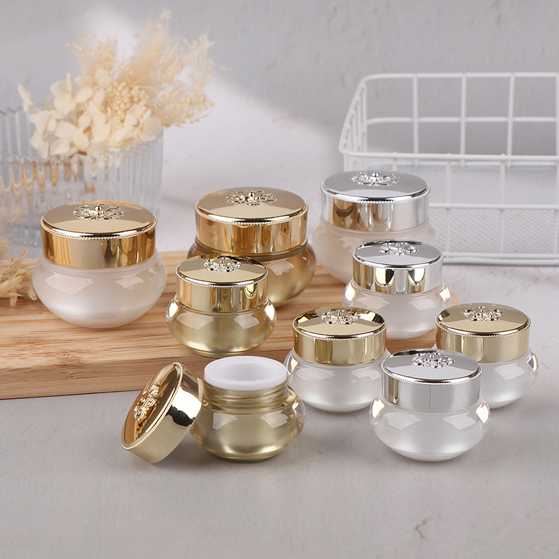 Acrylic Empty Travel Cream Jar - đánh giá và giá Luxury Skincare Cream