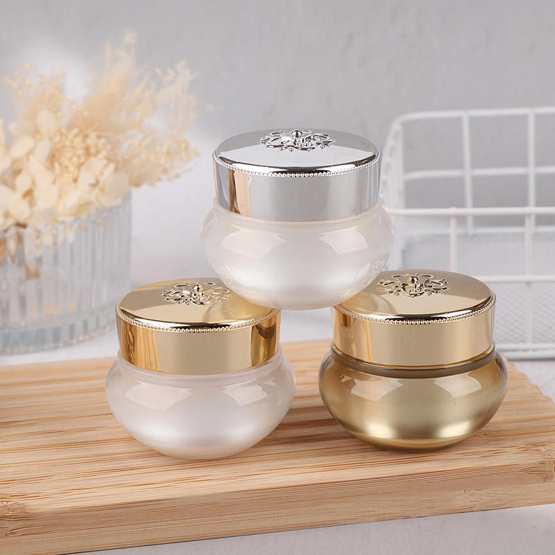 Acrylic Empty Travel Cream Jar - đánh giá và giá Luxury Skincare Cream