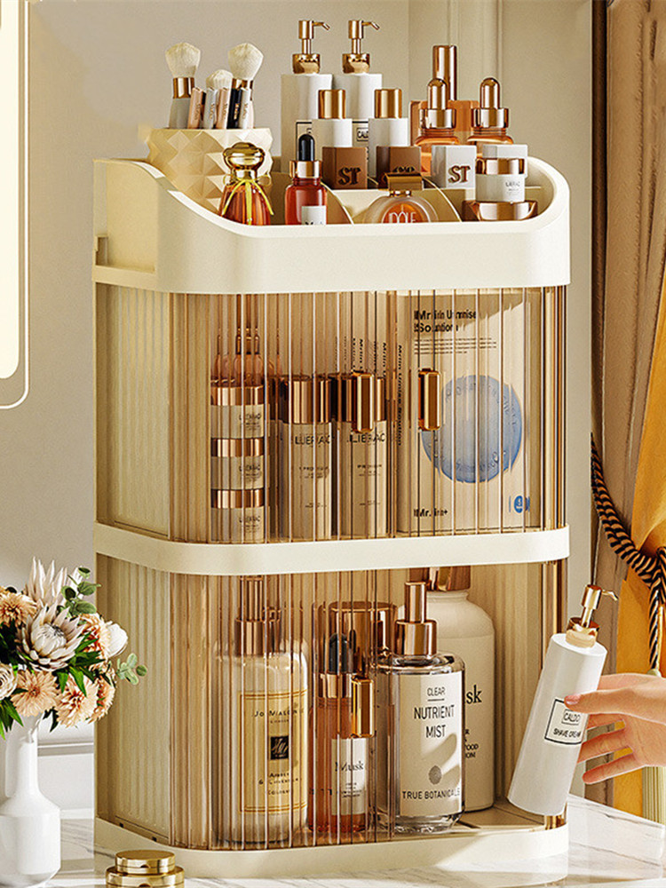 Cosmetics Storage Box Desktop  - đánh giá và giá Luxury Natural Skincare