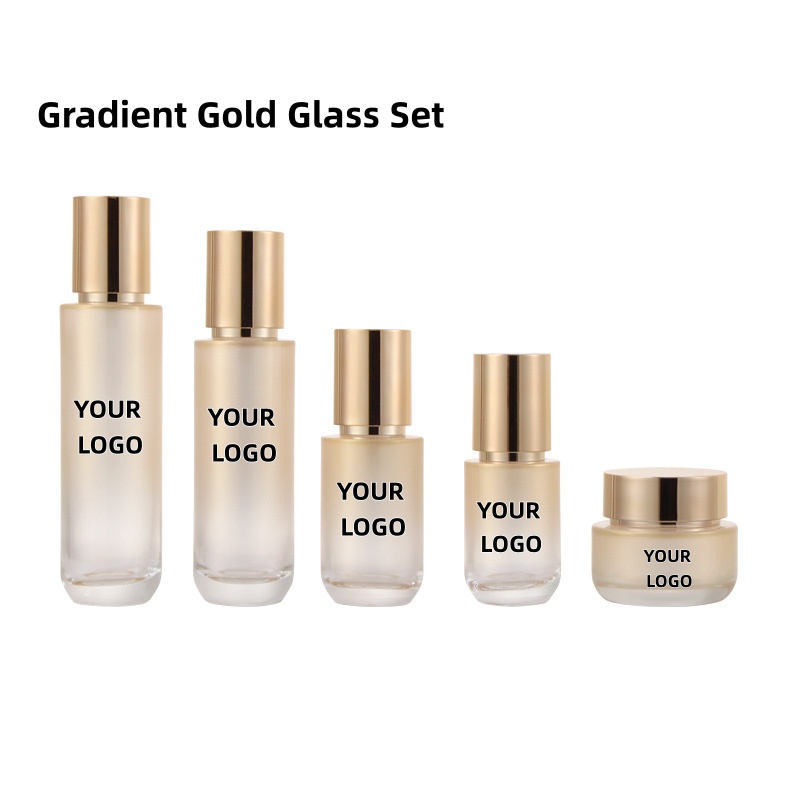 【Logo Custom】1Pcs Gradual Gold - đánh giá và giá Luxury Skincare Packaging