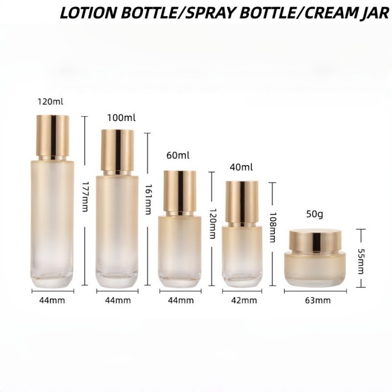 【Logo Custom】1Pcs Gradual Gold - đánh giá và giá Luxury Skincare Packaging