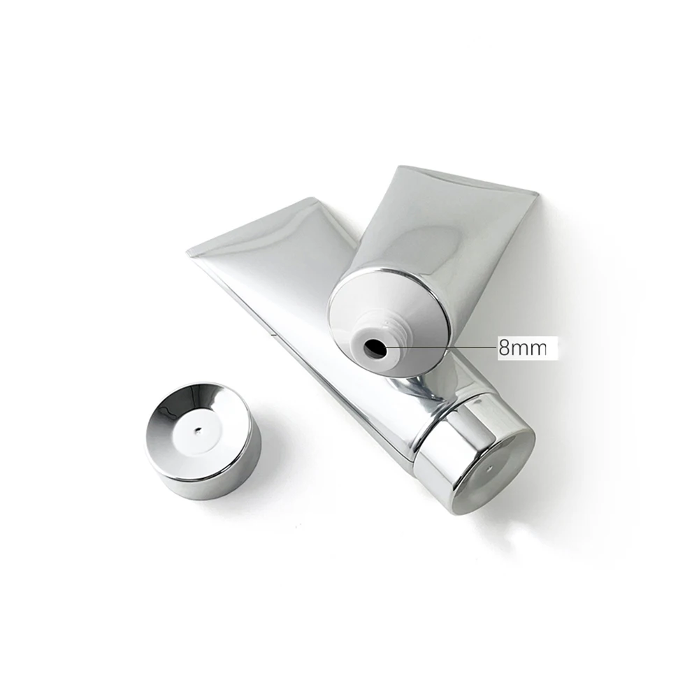 200ml Silver Aluminum Plastic  - đánh giá và giá Luxury Skincare Packaging
