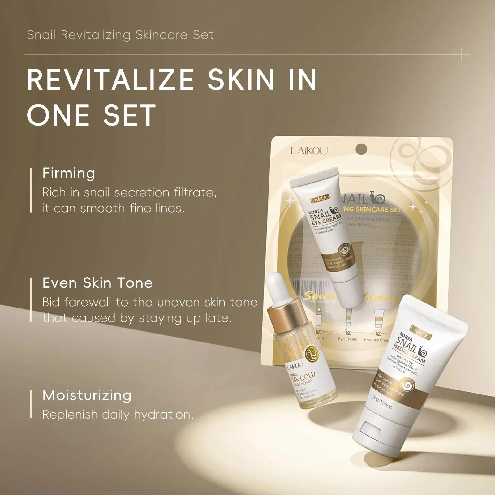 24K Gold Snail Repair Serum Ey - đánh giá và giá Luxury Skincare Cream