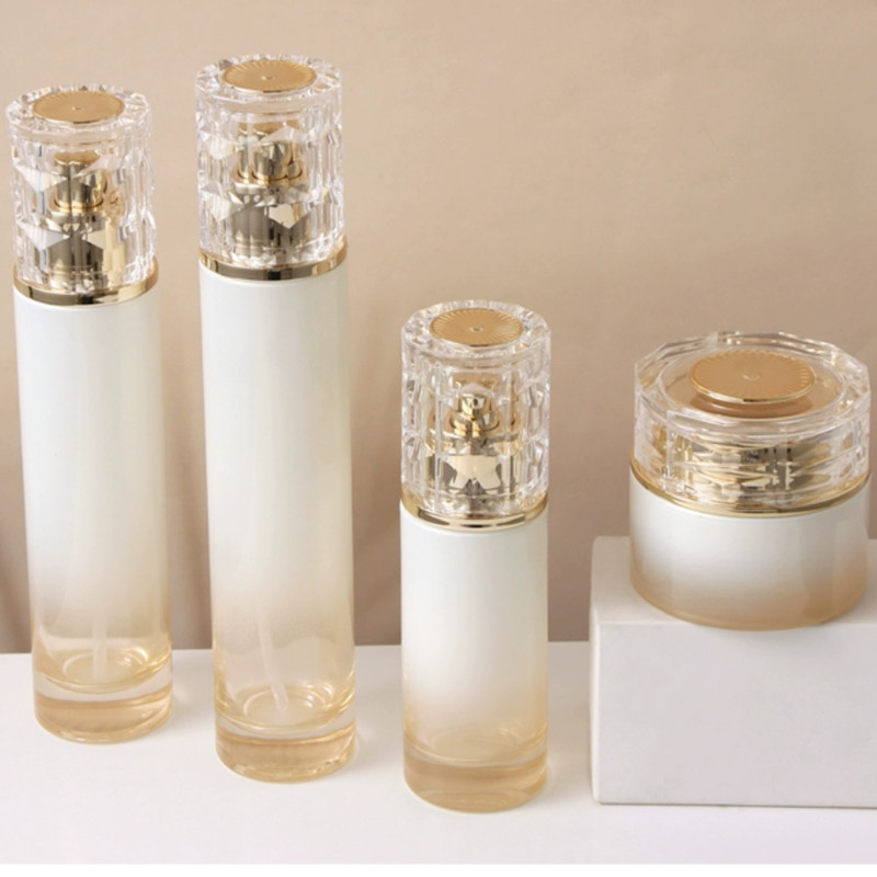 6pcs/pack 30g 50g Glass Cream  - đánh giá và giá Luxury Skincare Packaging