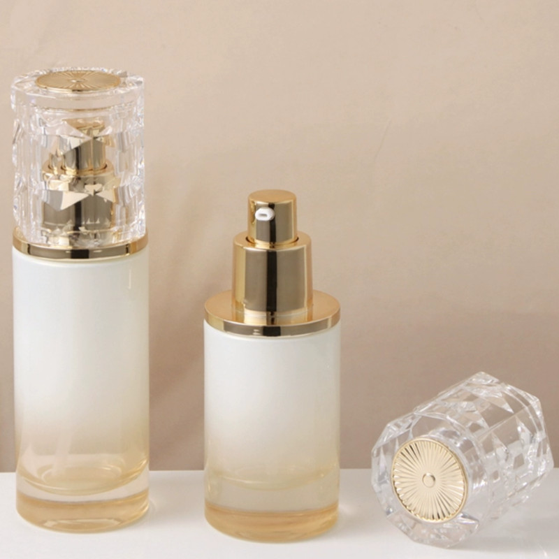 6pcs/pack 30g 50g Glass Cream  - đánh giá và giá Luxury Skincare Packaging