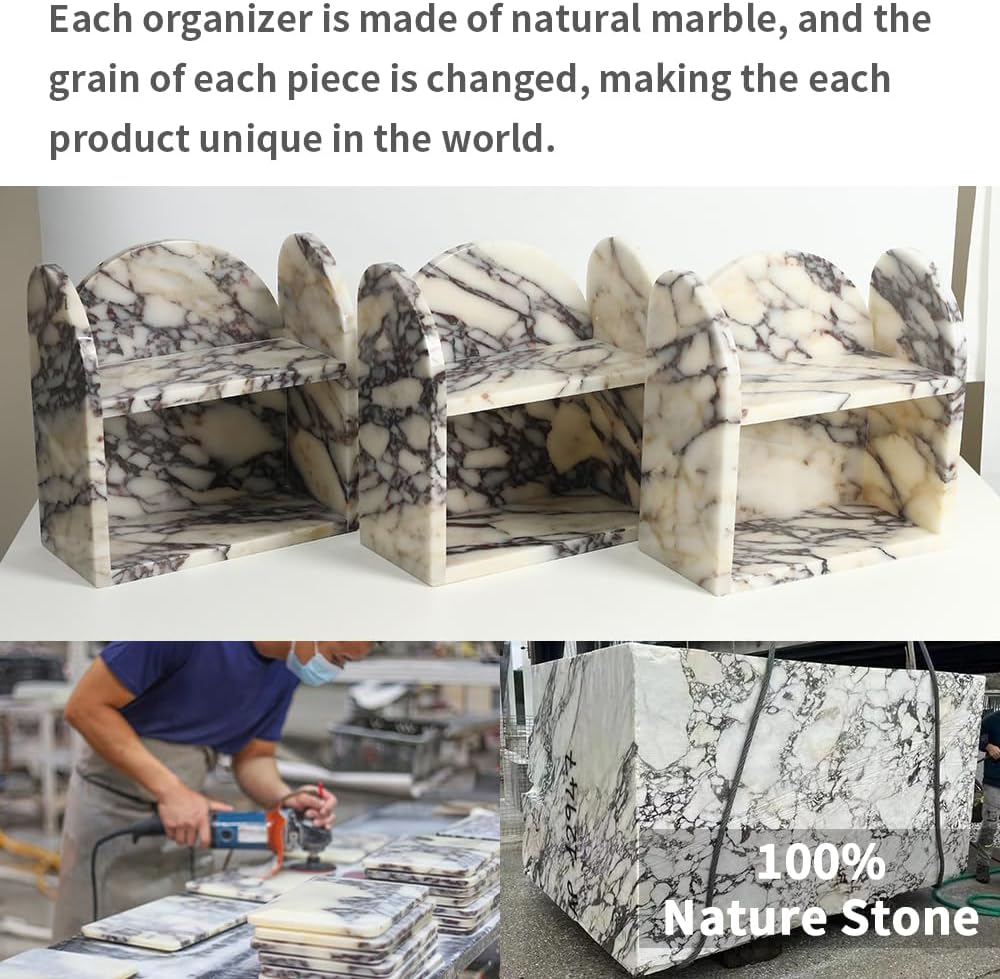 2-Tier Natural Marble Bathroom - đánh giá và giá Luxury Natural Skincare