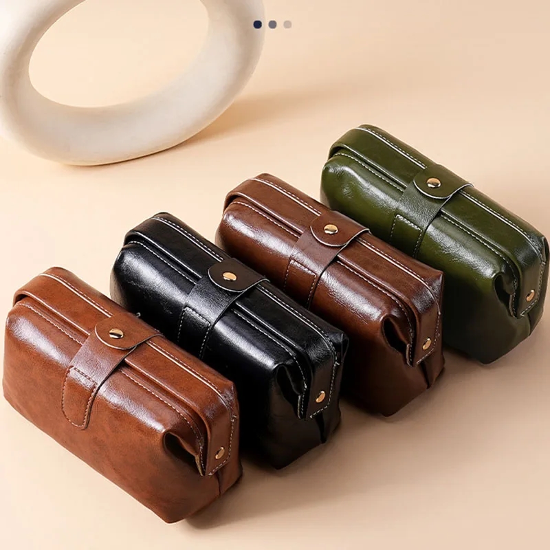 Vintage PU Leather Luxury Cosm - đánh giá và giá Luxury Skincare Accessories