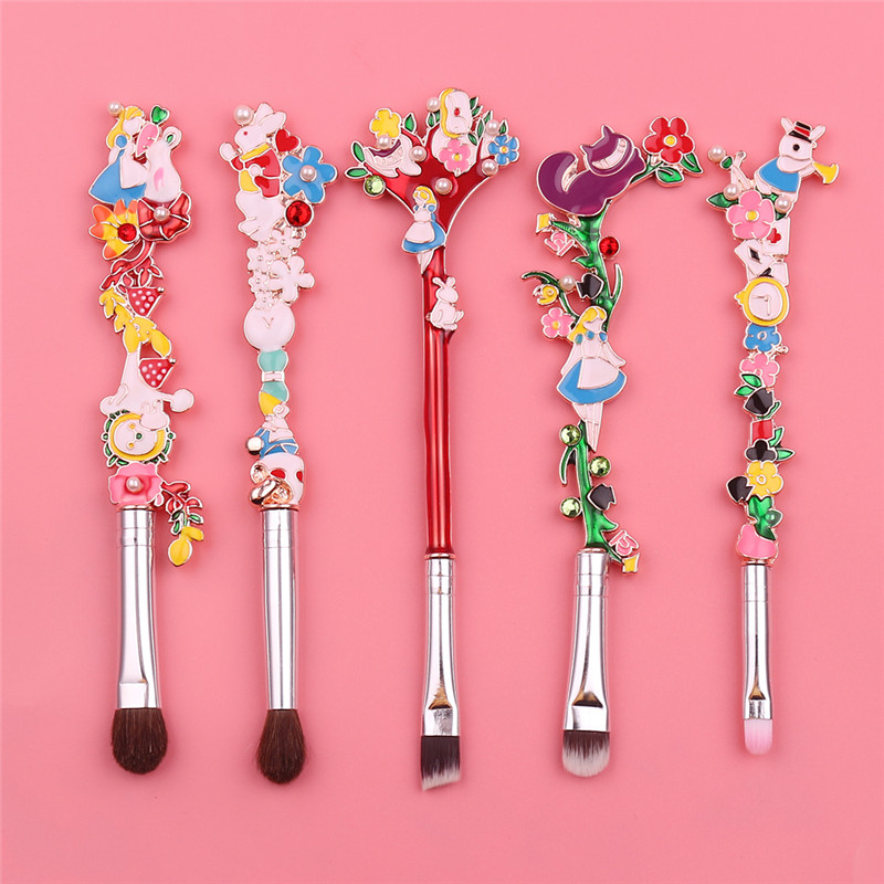 Luxury 5PCS/SET Makeup Brushes - đánh giá và giá Luxury Skincare Accessories