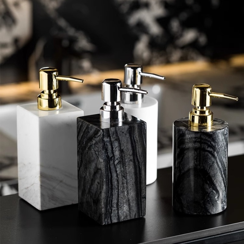 Natural Marble Soap Dispenser  - đánh giá và giá Luxury Natural Skincare