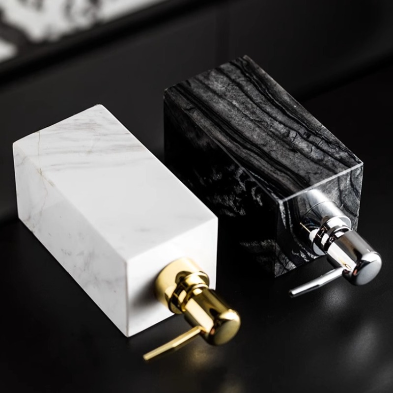 Natural Marble Soap Dispenser  - đánh giá và giá Luxury Natural Skincare